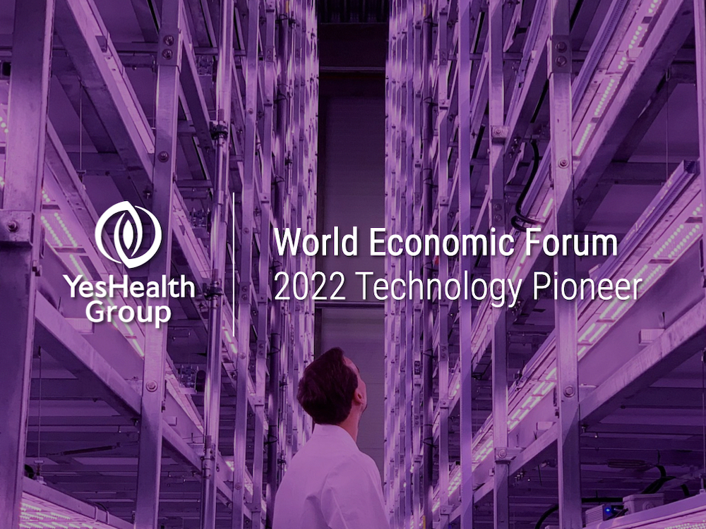 World Economic Forum 2022 Technology Pioneer YesHealth Group